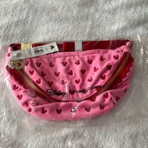 Stoney clover lane Mickey pink and red jumbo fanny  NWT